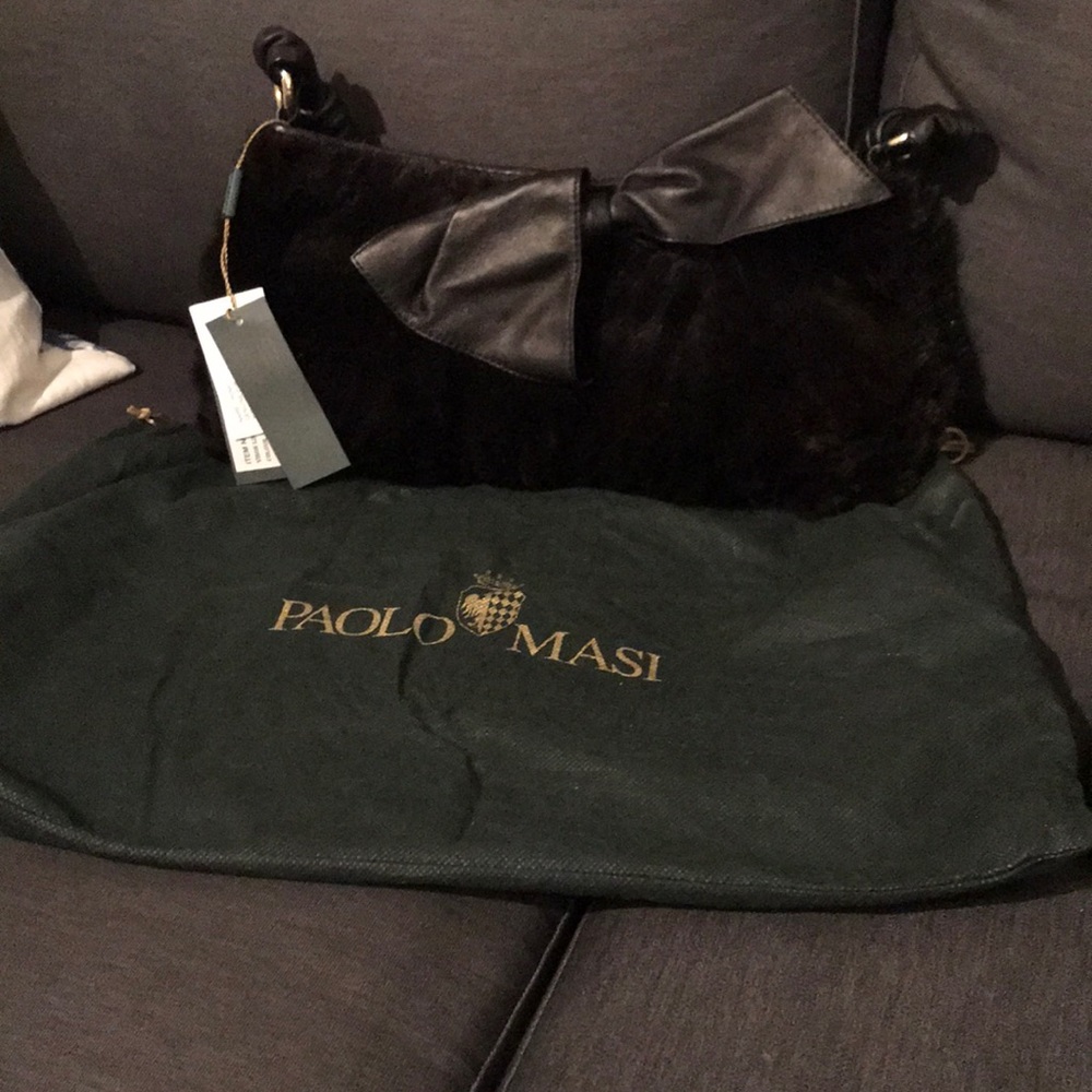 Paolo Masi Greek Mink Handbag